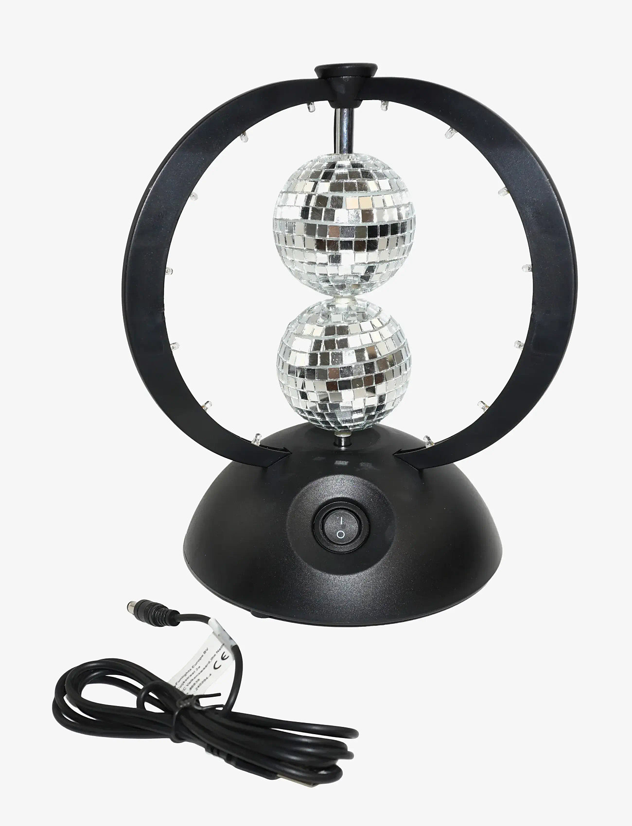 Music - MUSIC Rotating double mirror balls multi colour LEDs - elektronik & media - multicolor - 2