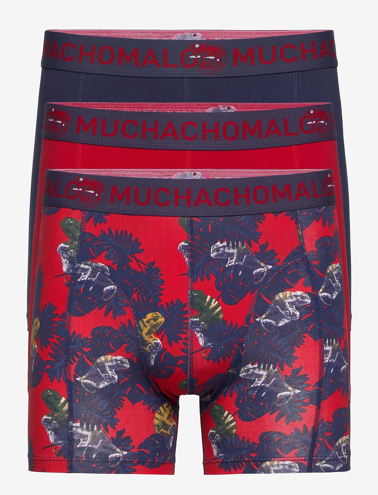 Muchachomalo - 1010 CHAME07  3PK BOXER - multicoloured/red/blue - 0