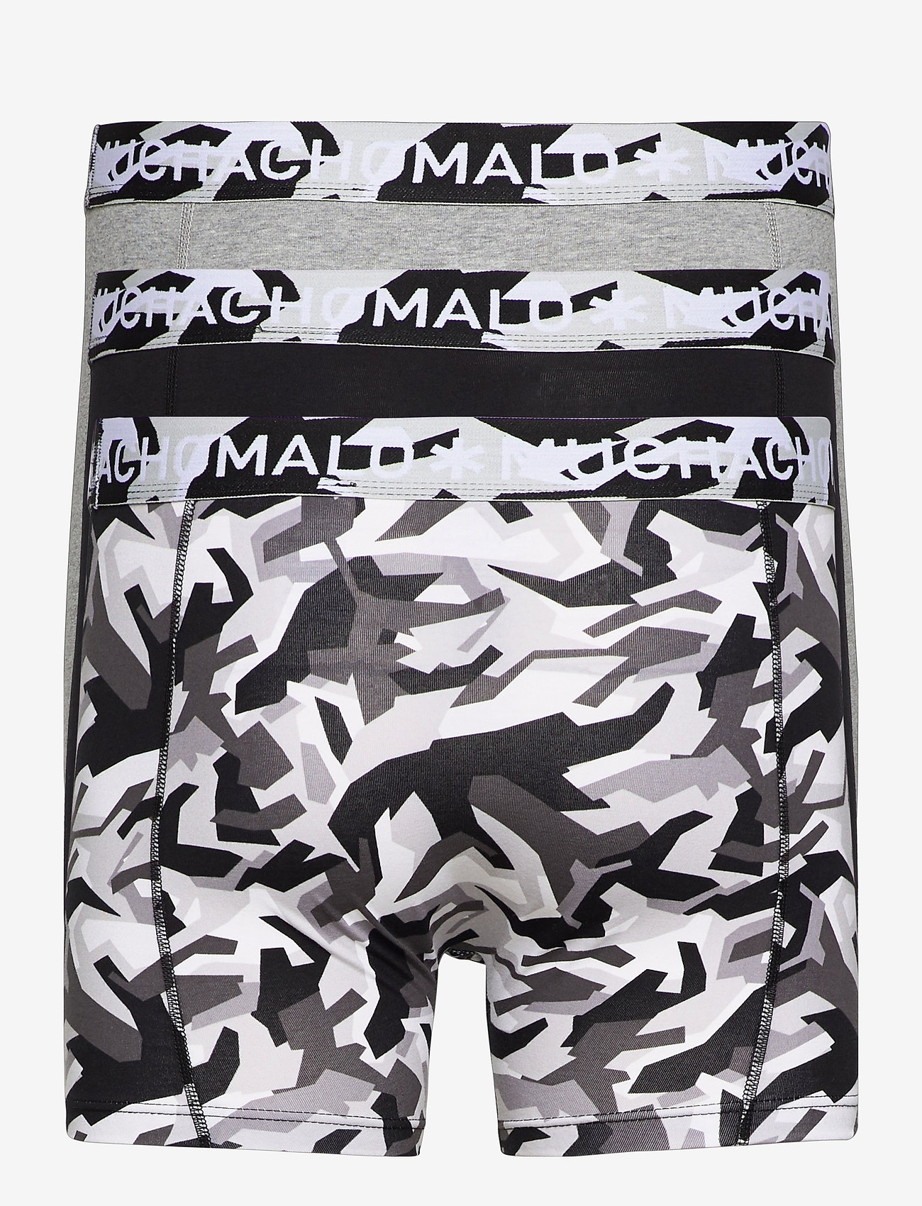 Muchachomalo - 1010 DUCHE 07 3PK BOXER - grey/black/grey - 1