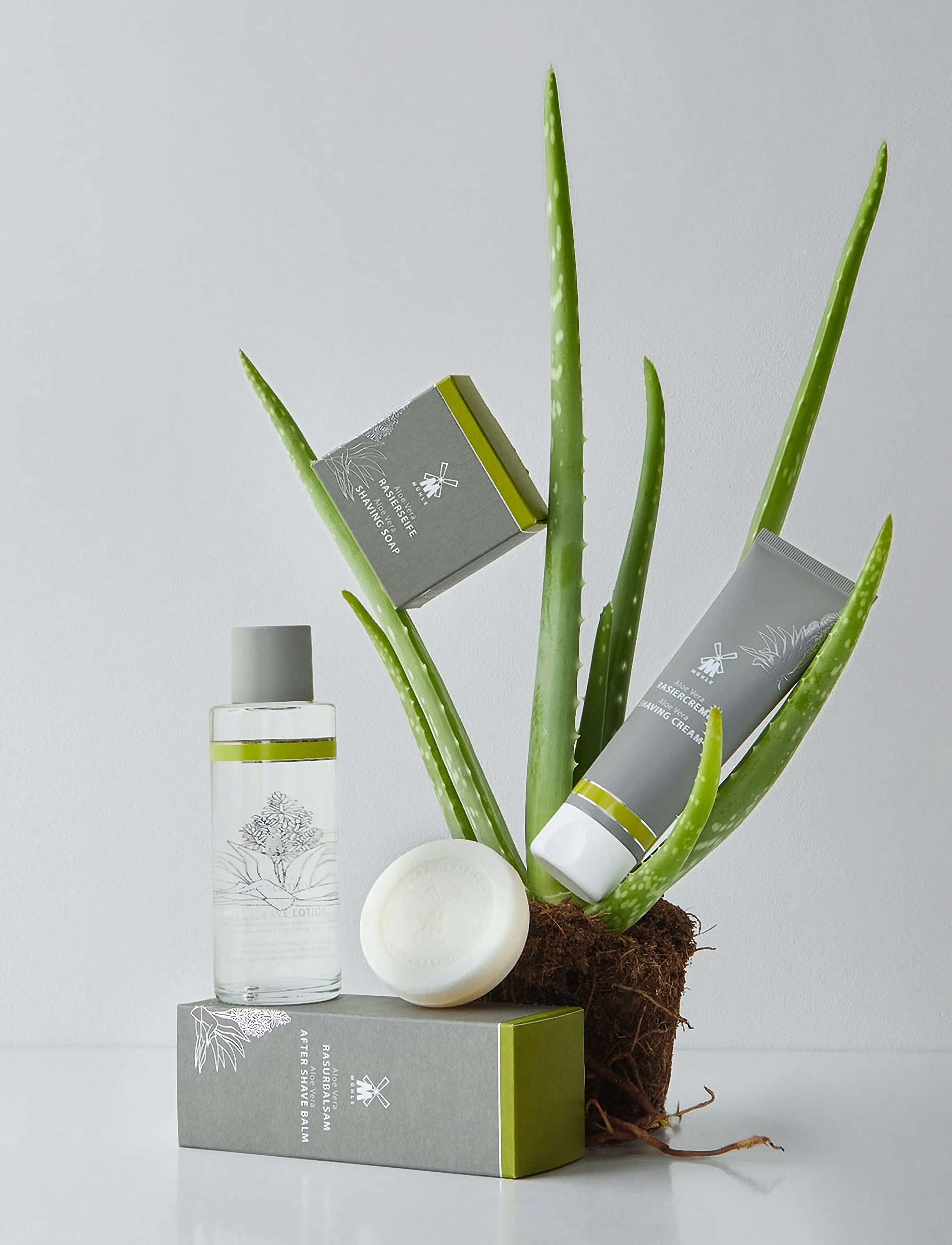 Mühle Shaving Aloe Vera After Shave Balm, 100 ml, Grey, Barberingsprodukter > After Shave, Herre