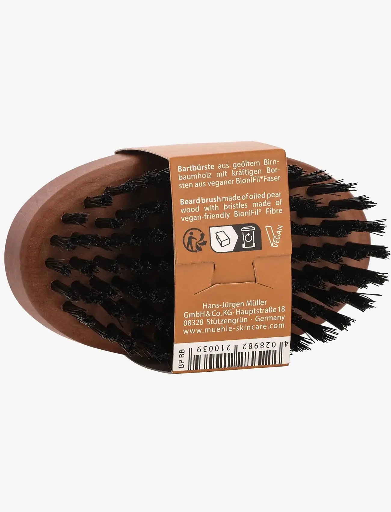 Mühle Shaving - M�hle Beard Brush - skægkamme - brown - 3