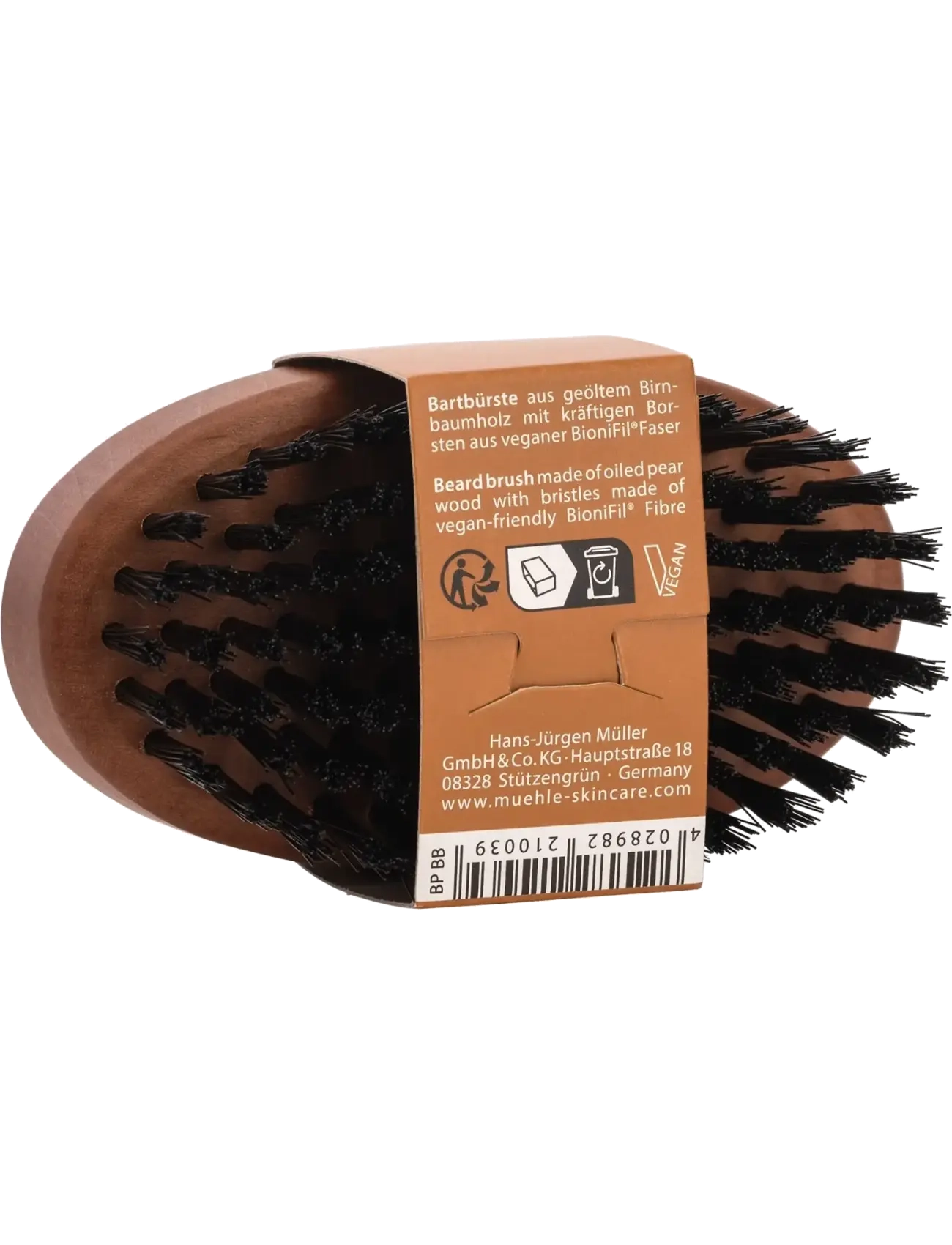 Mühle Shaving - M�hle Beard Brush - laveste priser - brown - 3