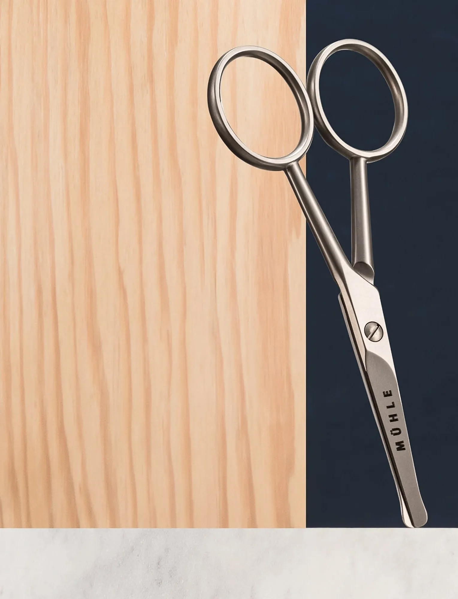 Mühle Shaving Beard - Nose - Ear Hair Scissors, One Size, Silver, Barberingsprodukter > Barberknive, Herre