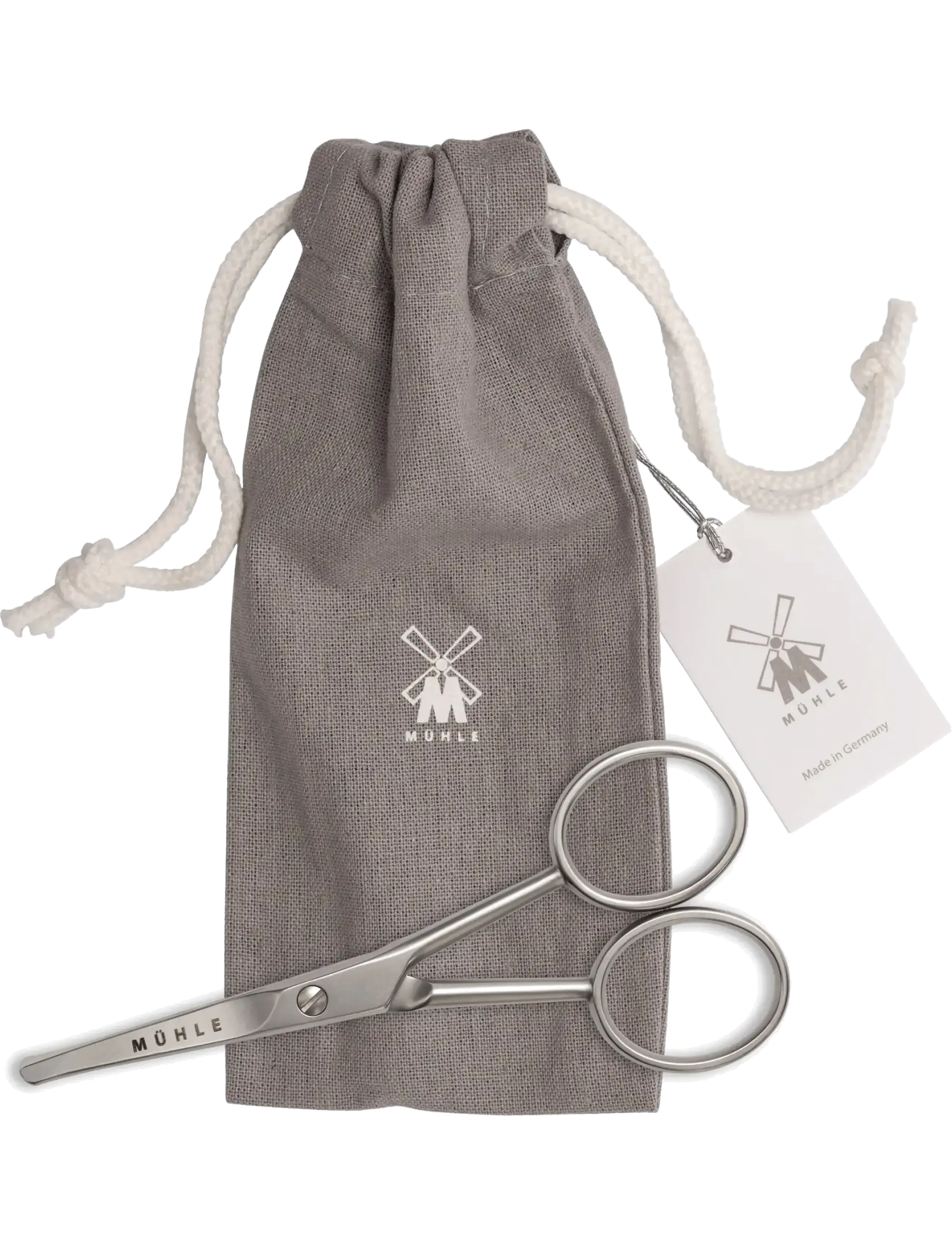 Mühle Shaving - Beard - Nose - Ear Hair Scissors - partatrimmeri - silver - 3