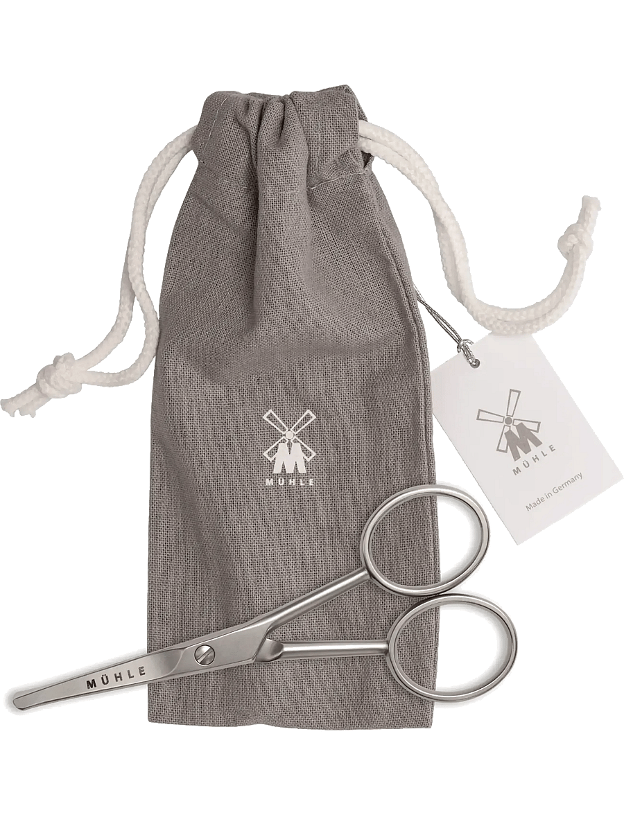 Mühle Shaving - Beard - Nose - Ear Hair Scissors - partatrimmeri - silver - 3