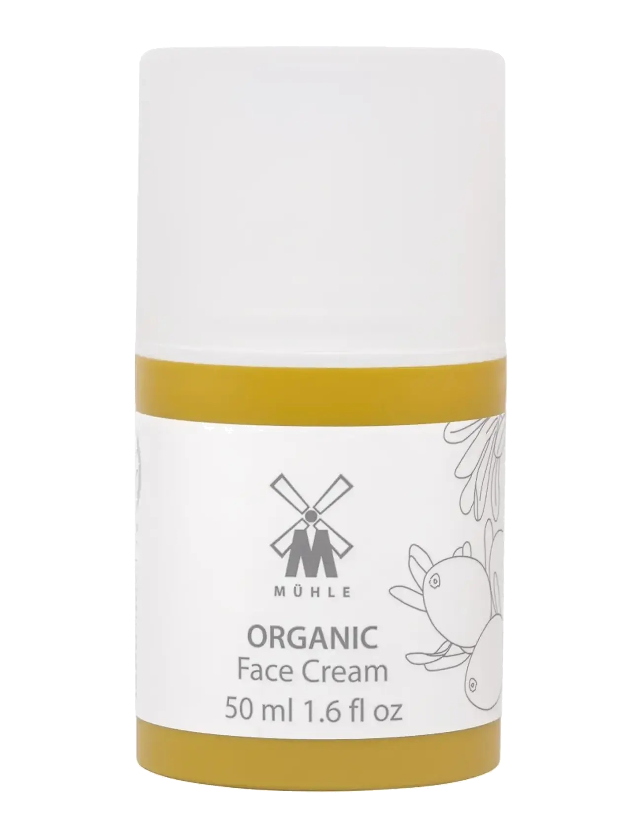 Mühle Shaving Organic Face Cream, Day Cremes, Nude, Str: 50 ML