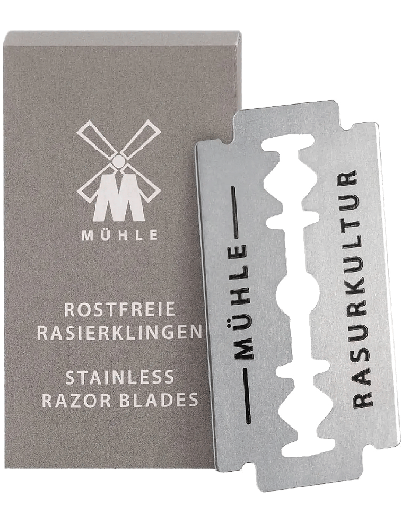 Mühle Shaving - ACCESSOIRES 200 Double Edge Blades - barberskrabere - silver - 3