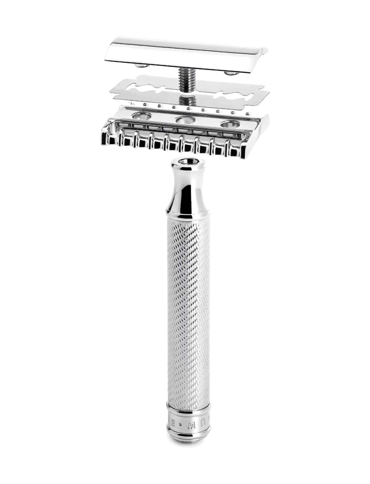 Mühle Shaving - TRADITIONAL Safety Razor Open Comb - barberskrabere - silver - 2