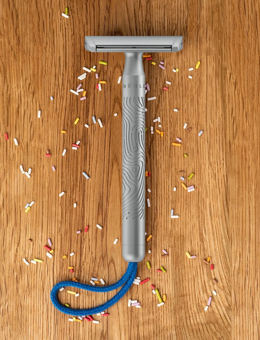 Mühle Shaving - Companion Unisex Safety Razor Silver Matt - Stone - hårfjerning - silver - 0