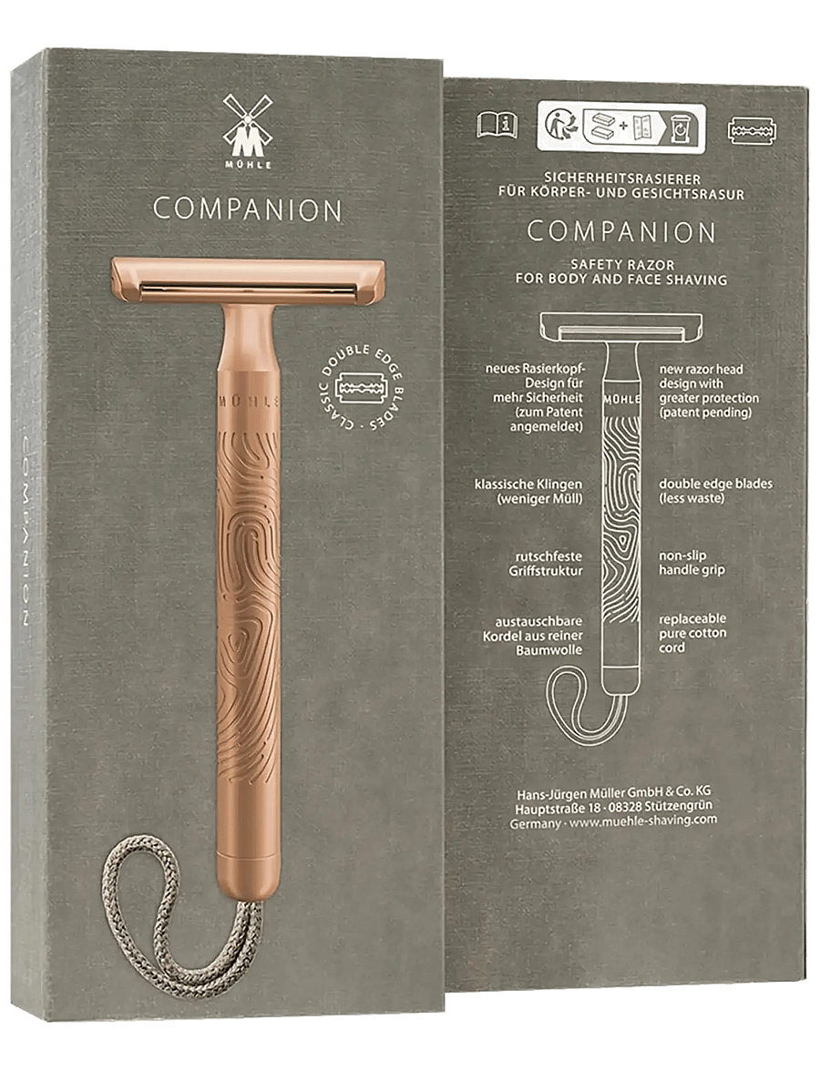 Mühle Shaving - Companion Unisex Safety Razor Rose Gold - barbering - gold - 2