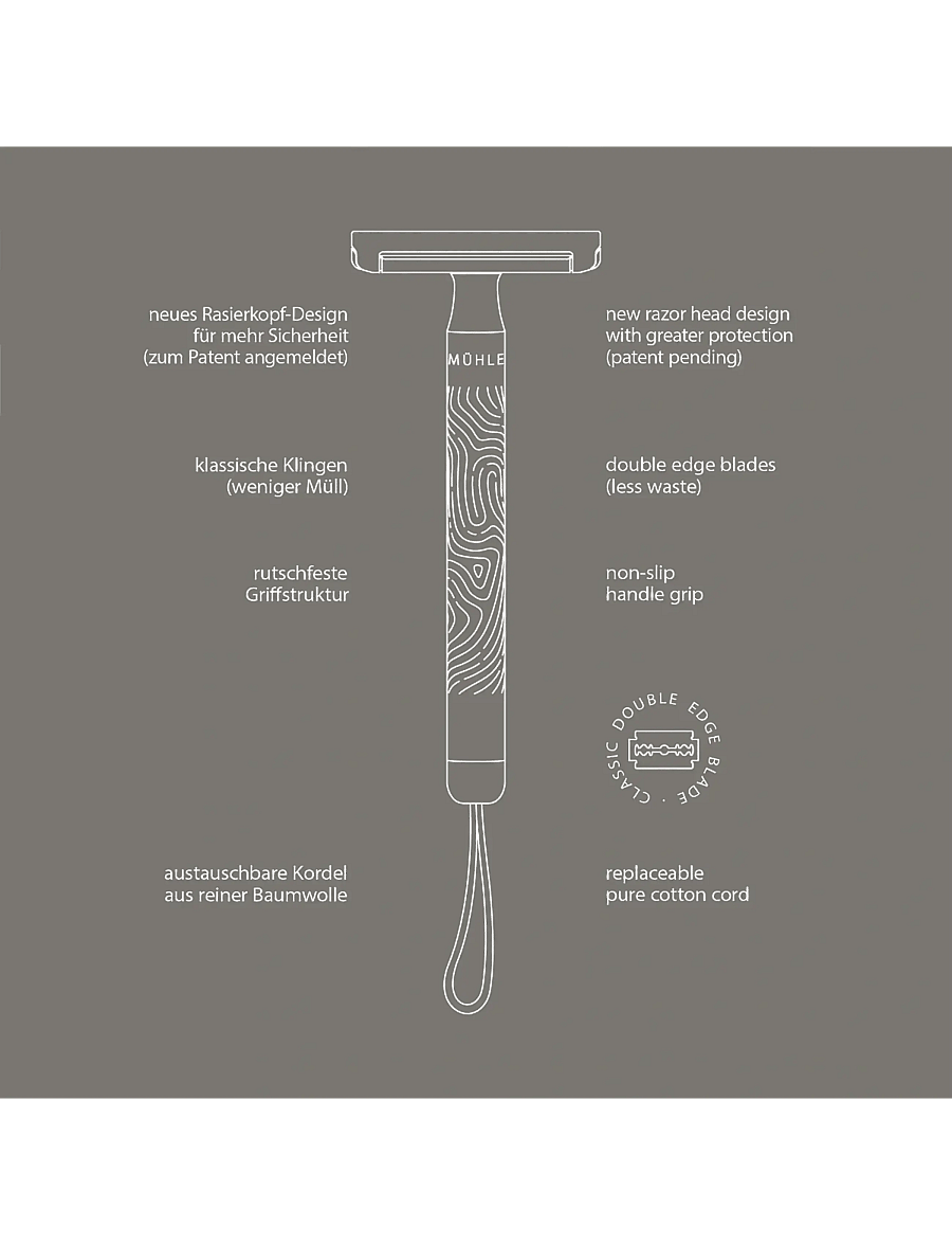 Mühle Shaving - Companion Unisex Safety Razor Rose Gold - barbering - gold - 4