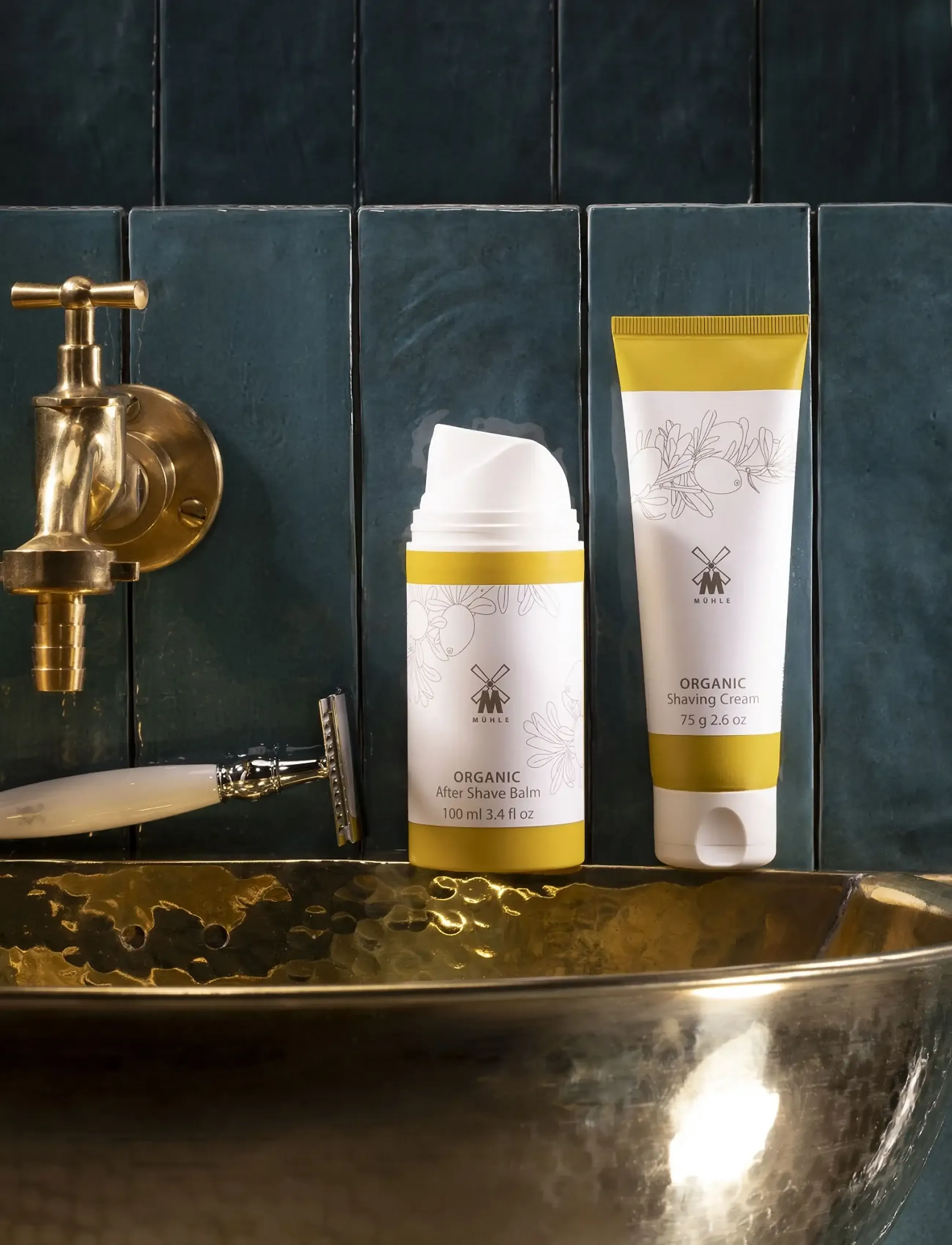 Mühle Shaving Organic Shaving Cream, 75 ml, White, Barberingsprodukter > Barbergel, Herre