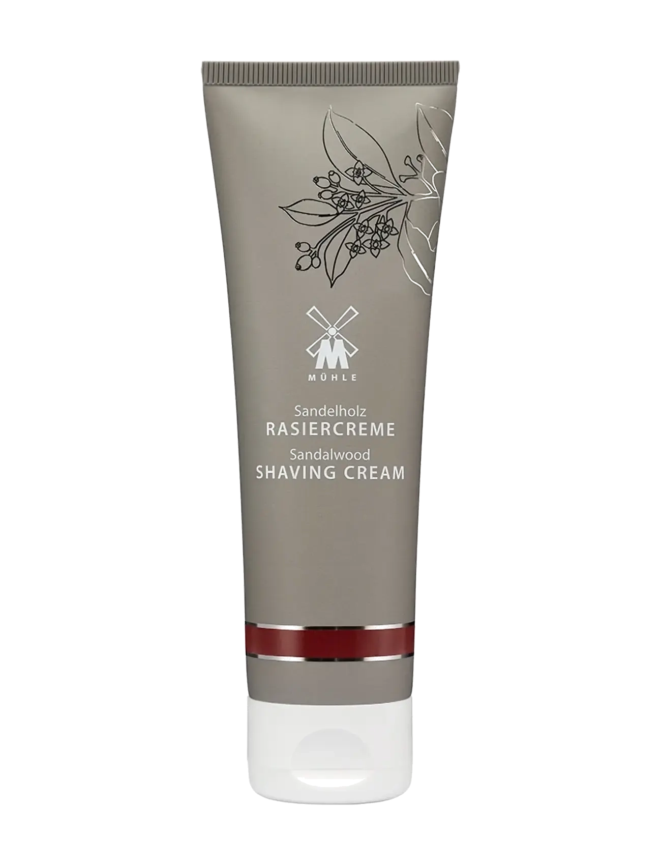 Mühle Shaving Sandalwood Shaving Cream, Barbering Gel, Grå, Str: 75 ML