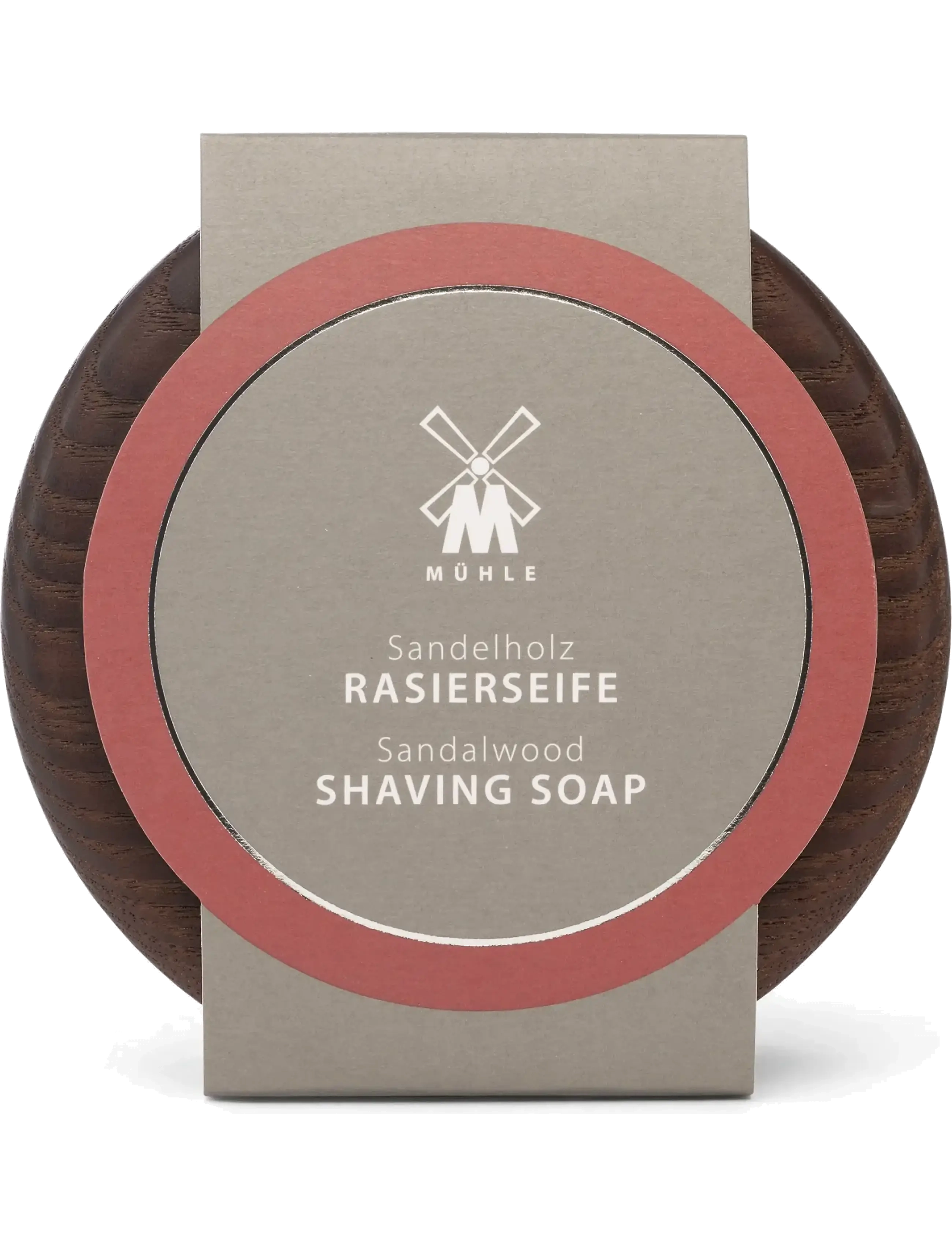 Mühle Shaving - Sandalwood Wodden Bowl with Shaving Soap - barbergels - brown - 2