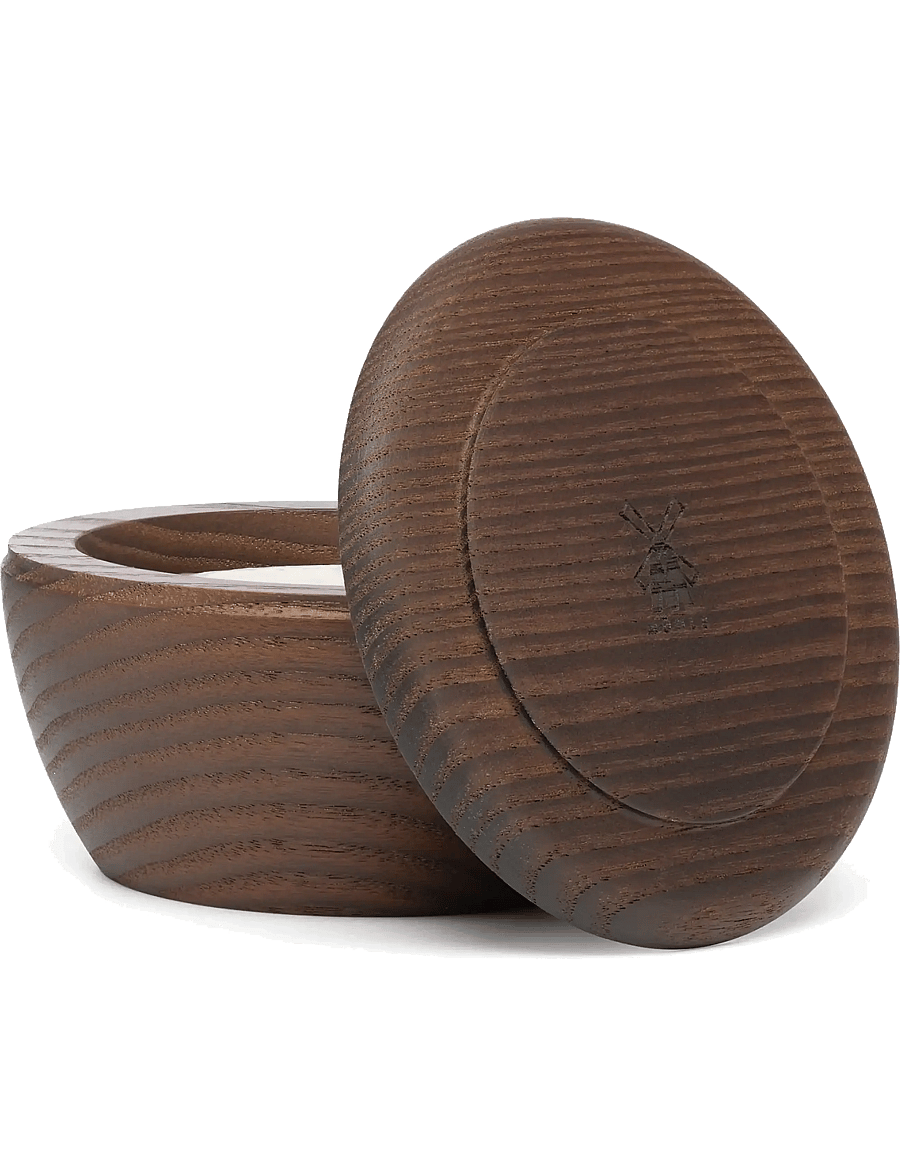 Mühle Shaving - Sandalwood Wodden Bowl with Shaving Soap - barbergels - brown - 3
