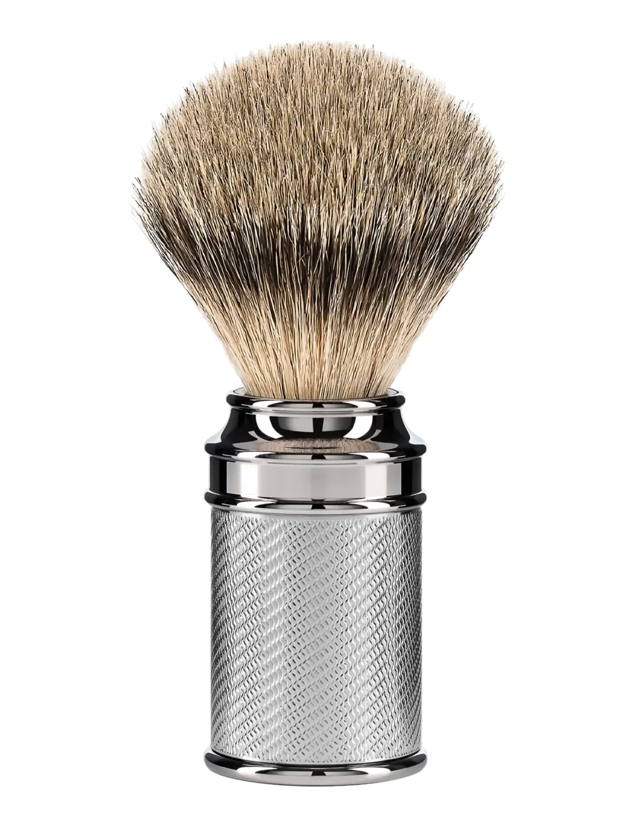 Mühle Shaving - TRADITIONAL Set Safety Razor, Shaving Brush, Metal Silvertip Badger - til ham - silver - 2