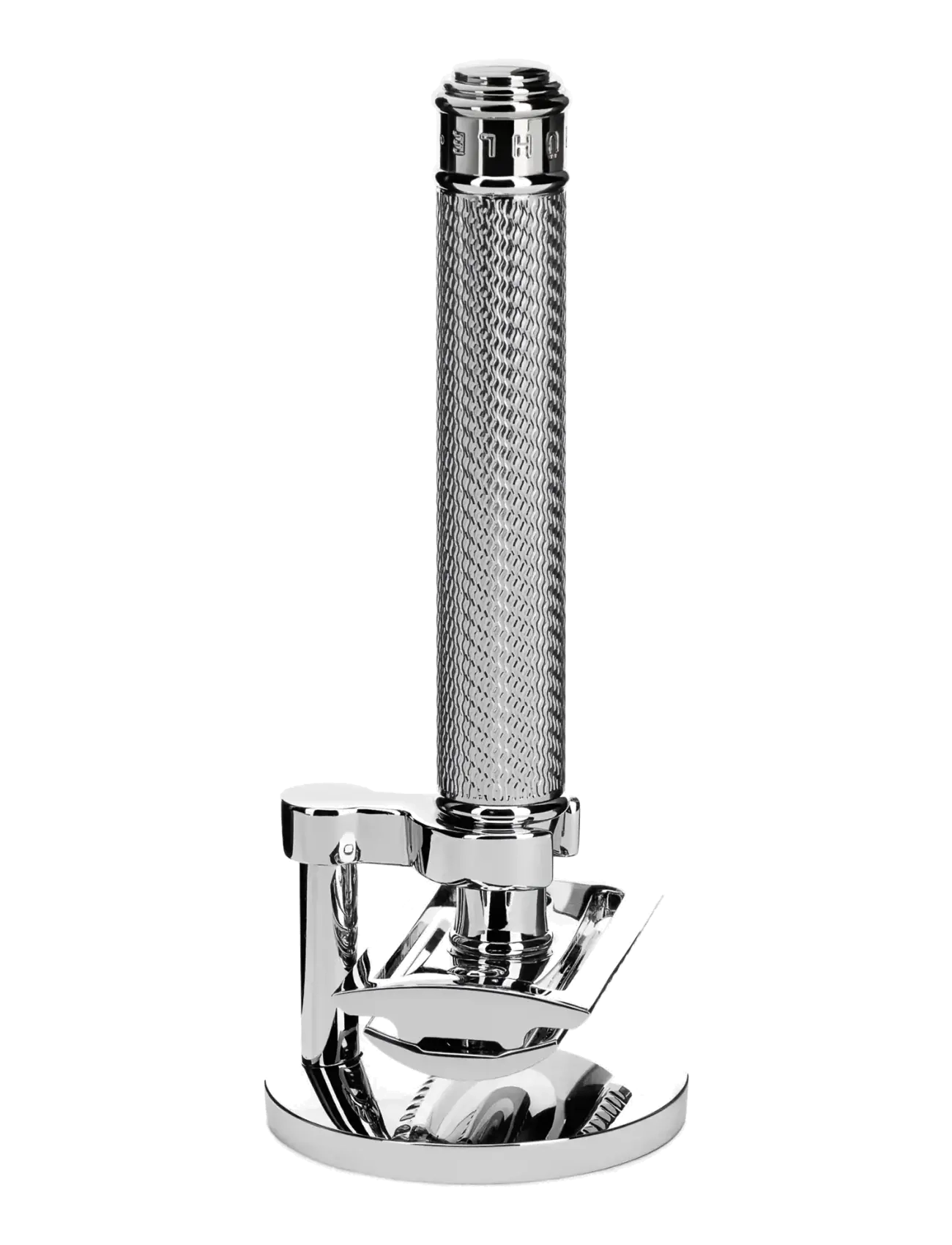 Mühle Shaving Traditional Shaving Set Safety Razor & Stand, Razors, Sølv, Str: ONE SIZE