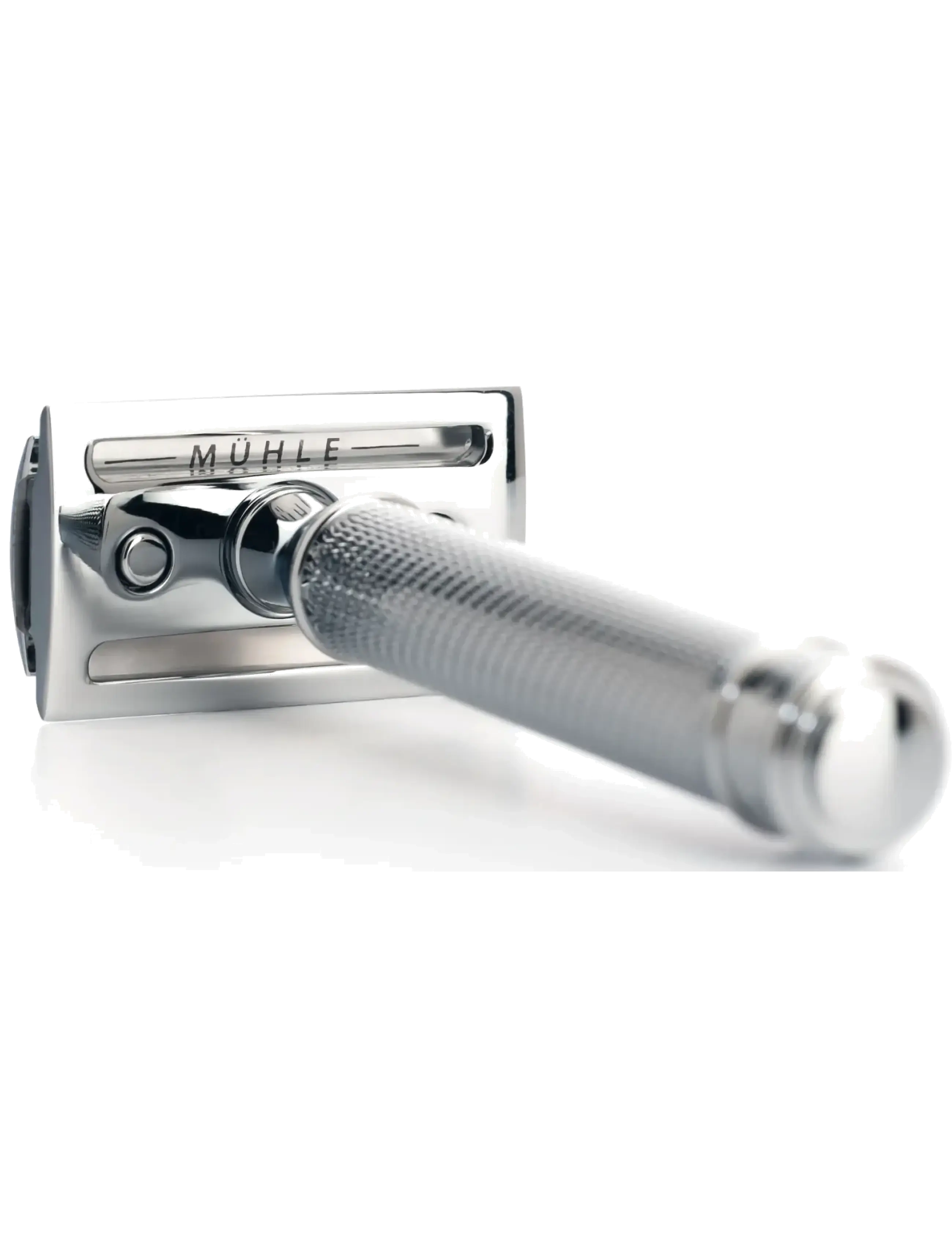 Mühle Shaving - TRADITIONAL Shaving Set Safety Razor & Stand - rakhyvel - silver - 5