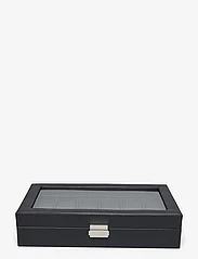 Mulhouse - Watch Box 12 Watches Black Imitated carbon - tilbehør til ure - black - 0