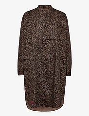 Munthe - NUG - shirt dresses - brown - 0