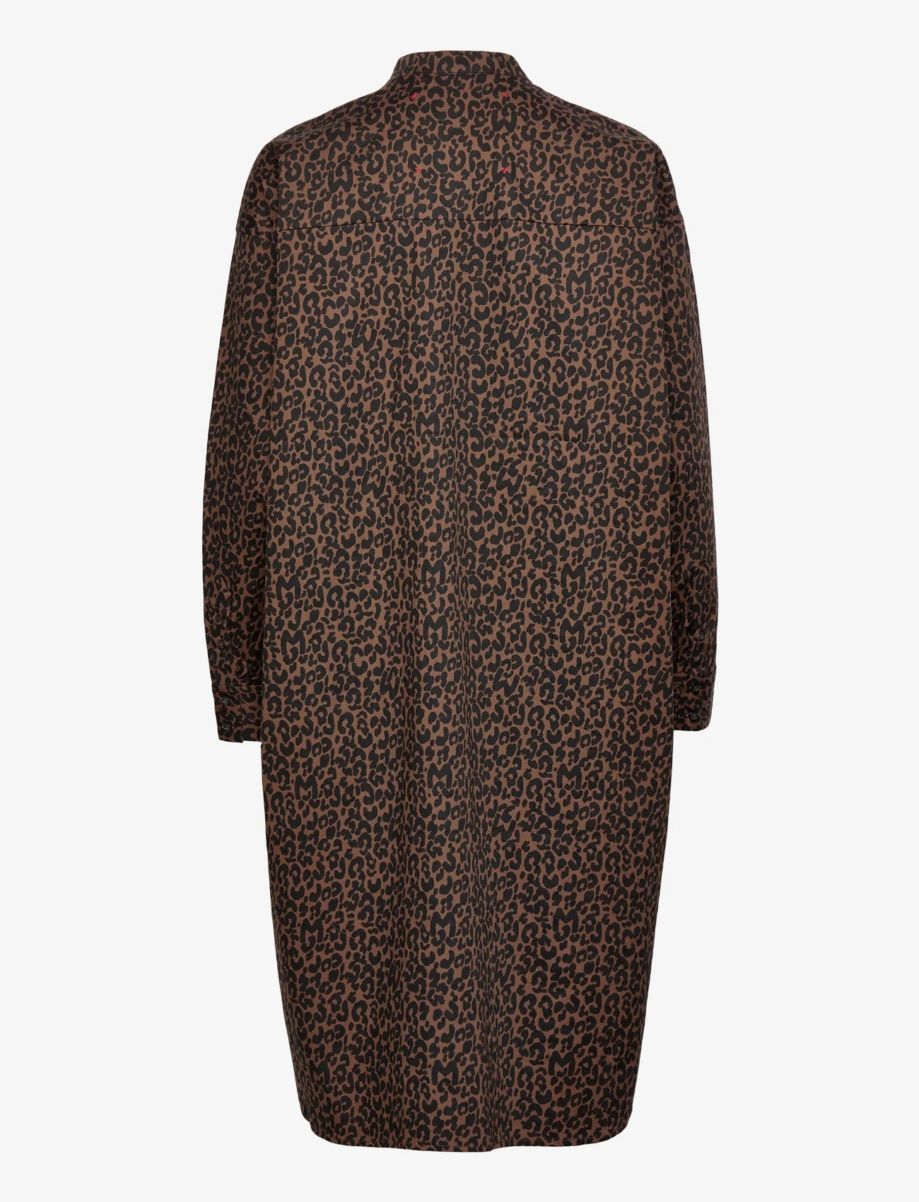 Munthe - NUG - shirt dresses - brown - 1