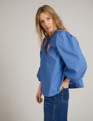 Munthe - CHEER - long-sleeved blouses - indigo - 3