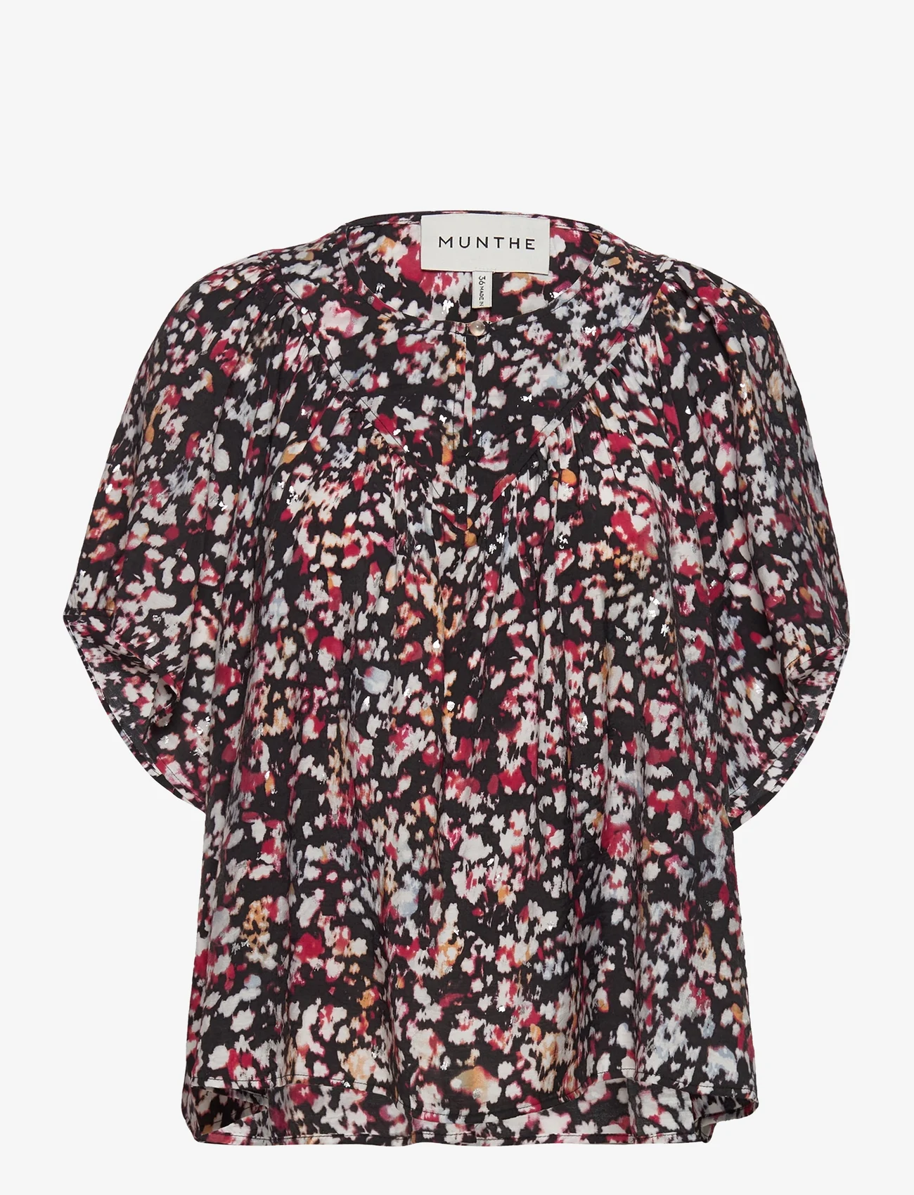 Munthe - VAIGE - short-sleeved blouses - black - 0