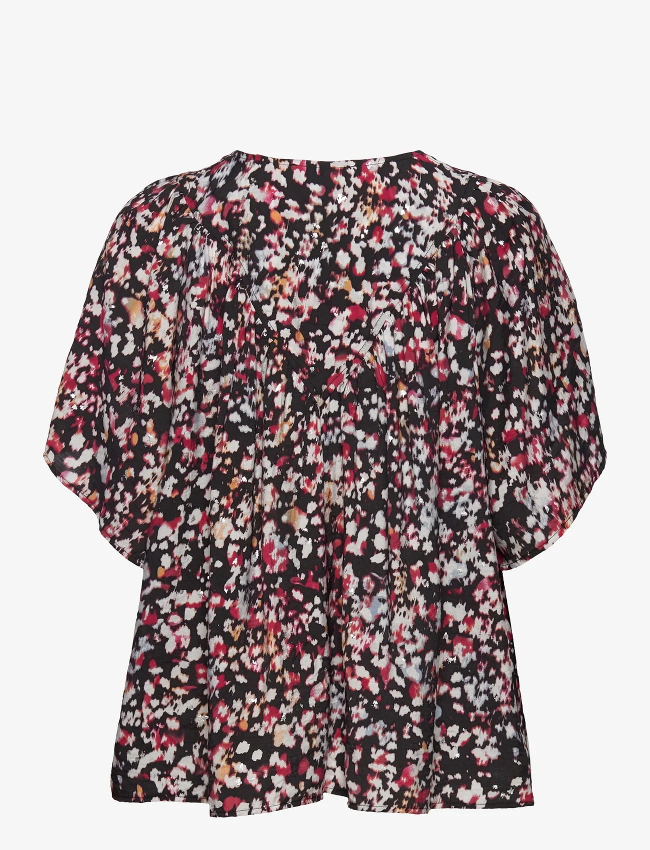 Munthe - VAIGE - short-sleeved blouses - black - 1