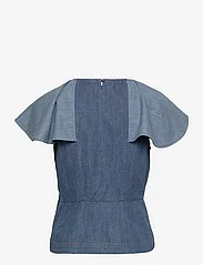 Munthe - VACANT - blouses korte mouwen - blue - 1