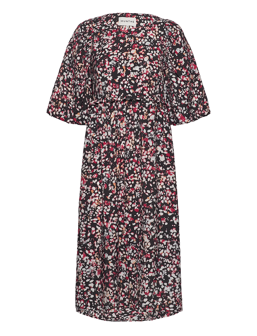 Munthe - VATRINE - midiklänningar - black - 1