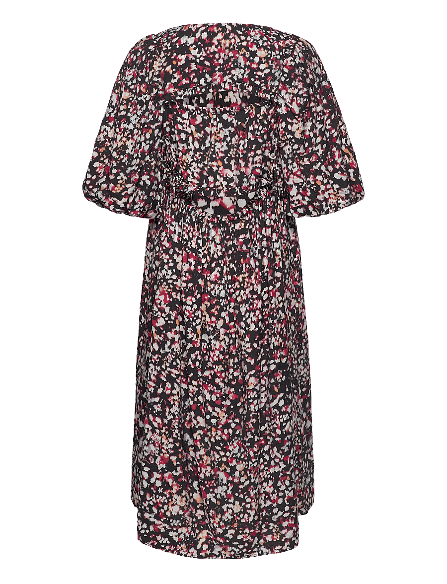 Munthe - VATRINE - midiklänningar - black - 2