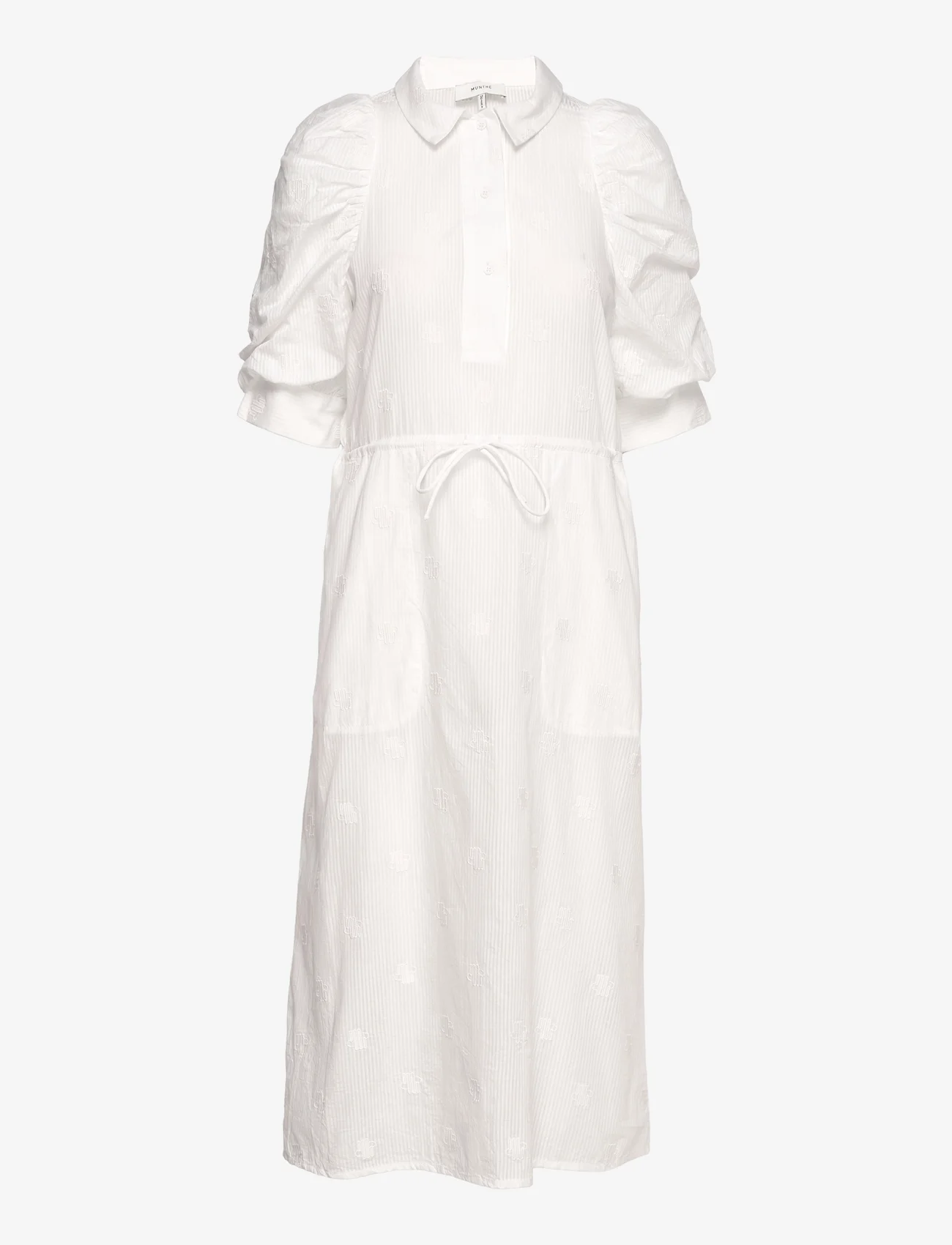 Munthe - VOID - marškinių tipo suknelės - ivory - 0