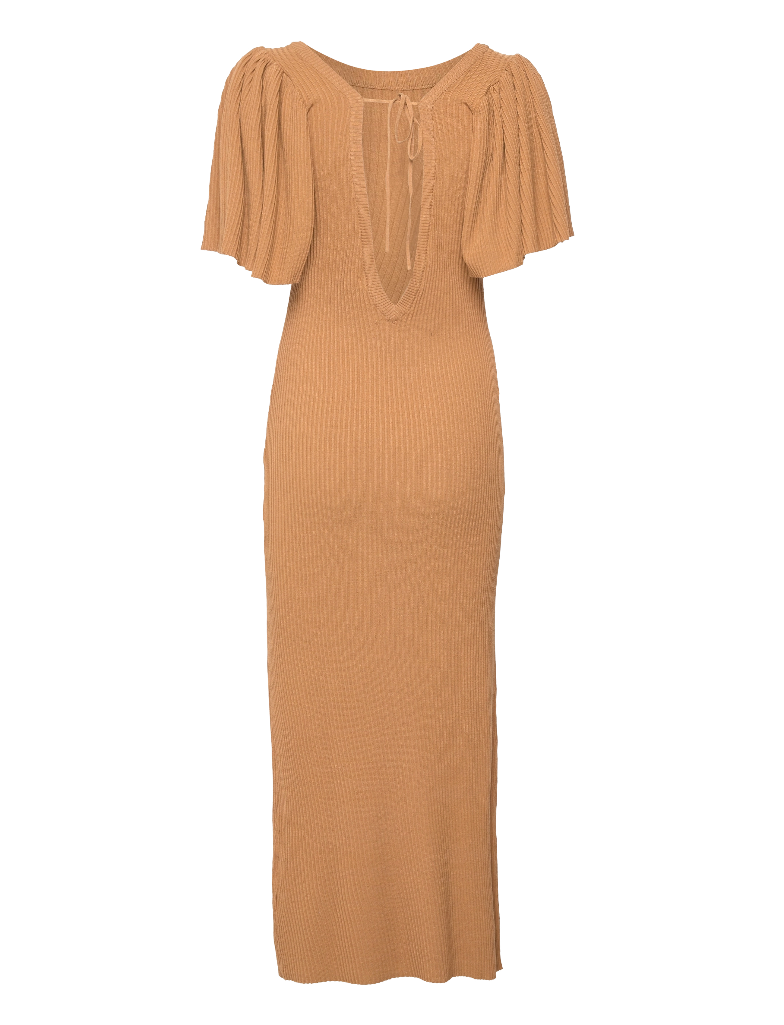 Munthe - VALLEN - liibuvad kleidid - caramel - 2