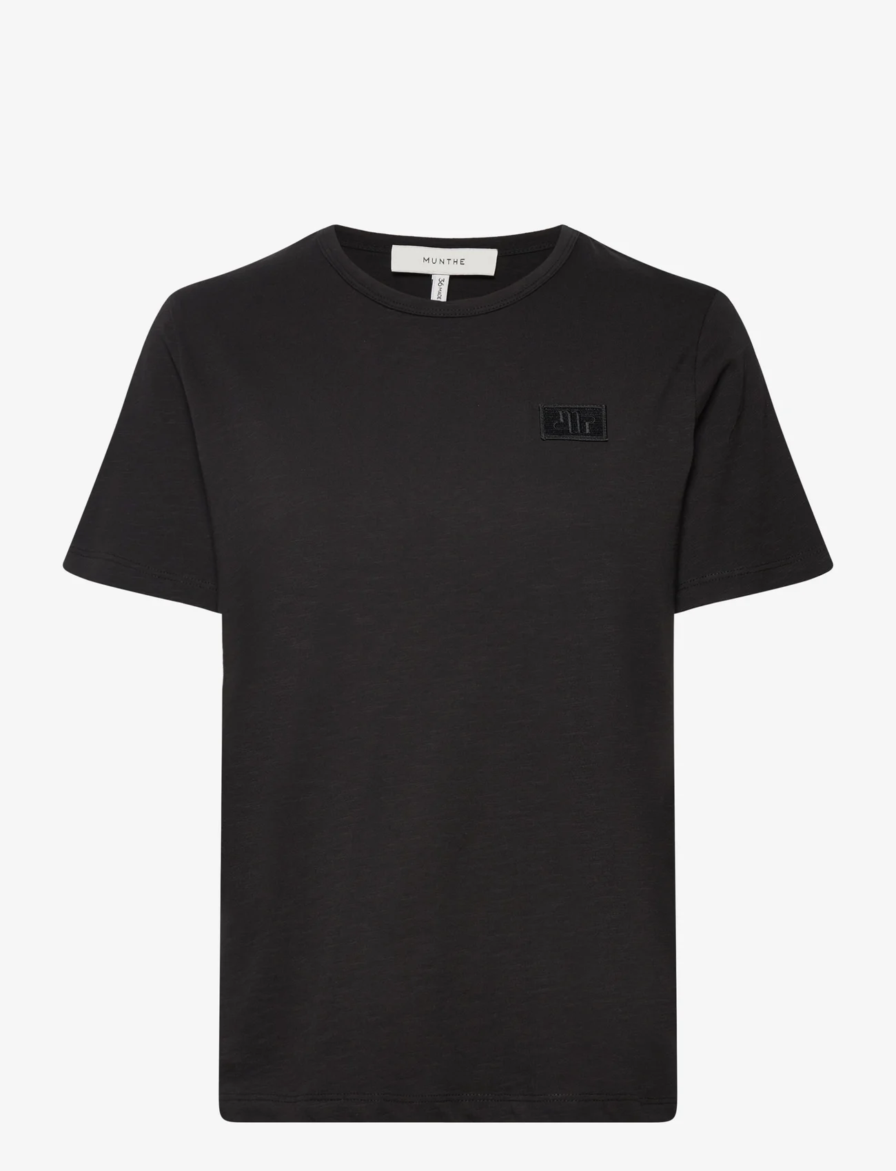 Munthe - AGO - t-shirts - black - 0