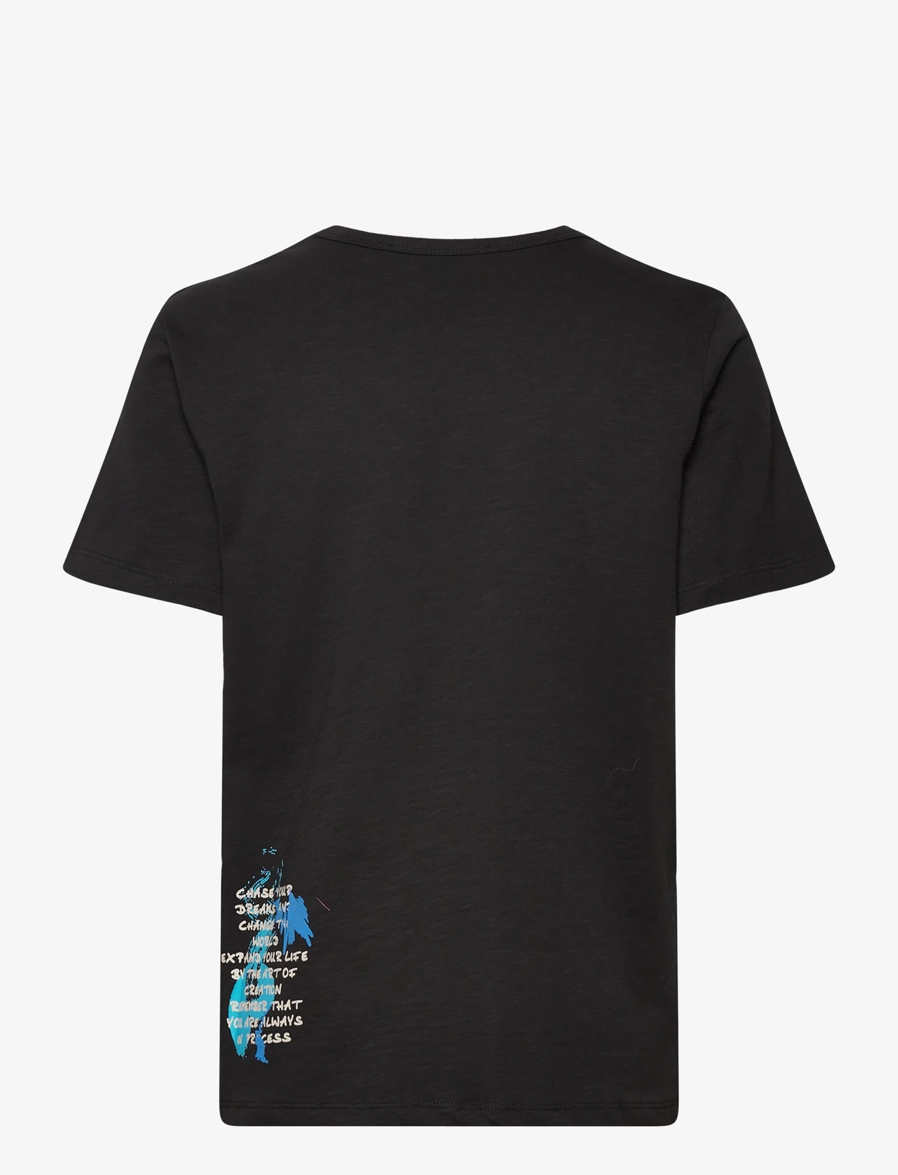 Munthe - AGO - t-shirts - black - 1