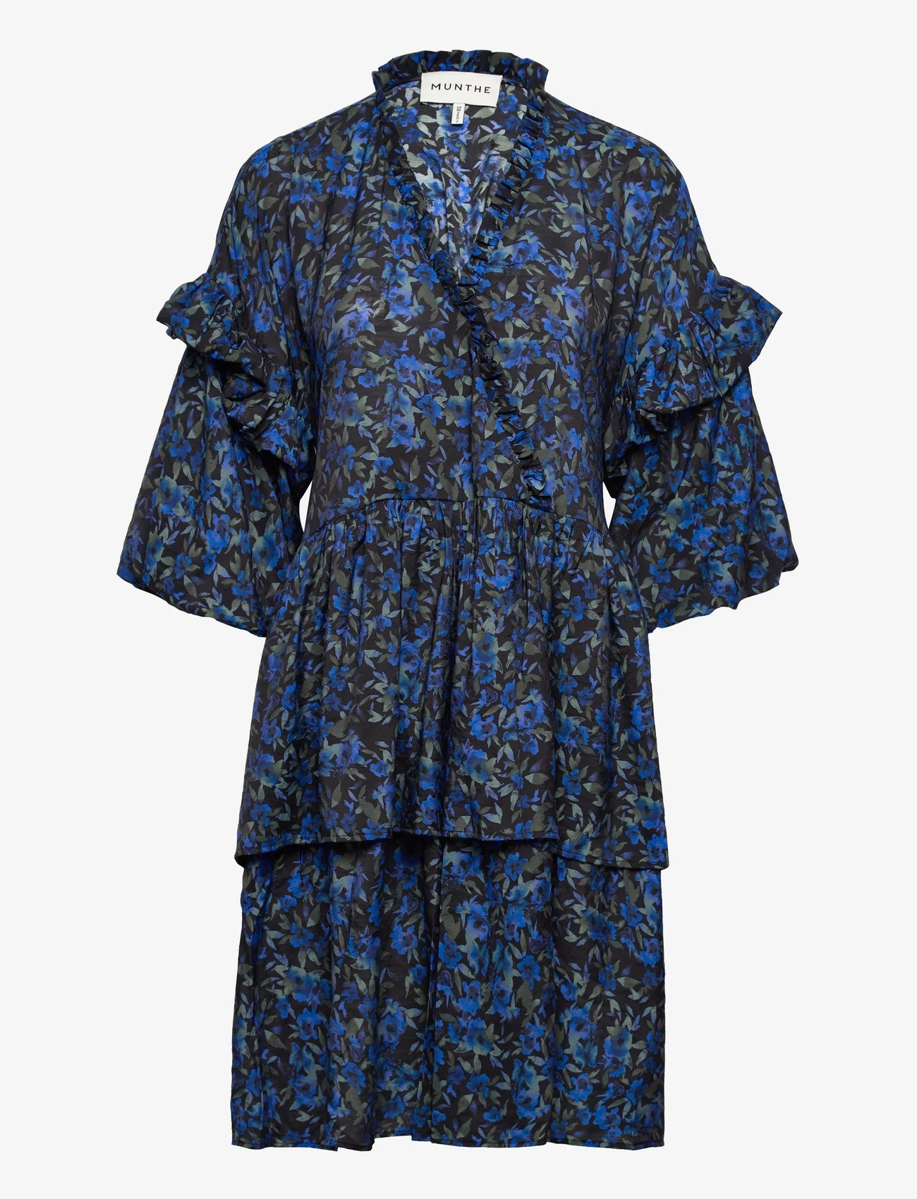 Munthe - ANAGE - korte jurken - blue - 0