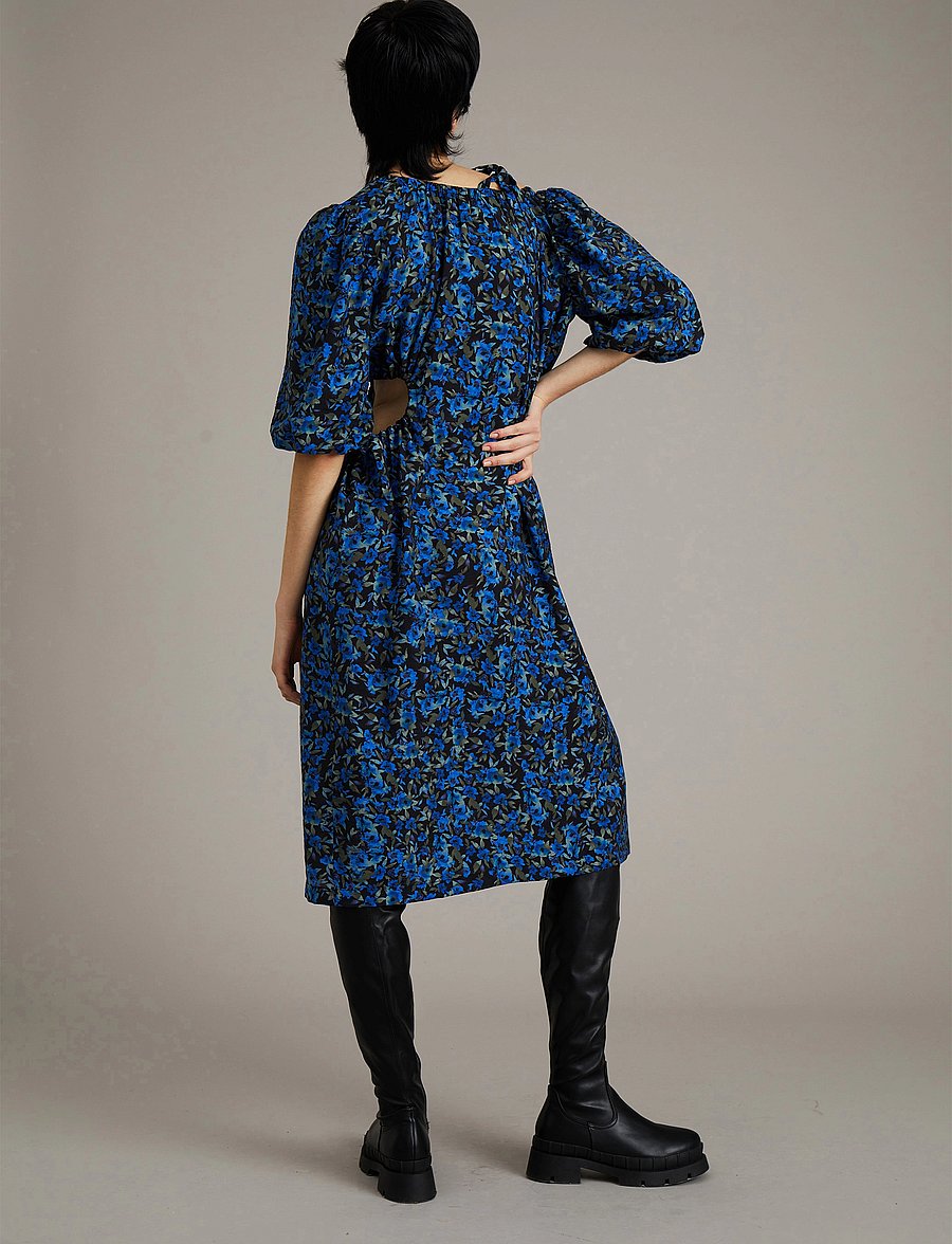 Munthe - ALARISA - midikleider - blue - 3