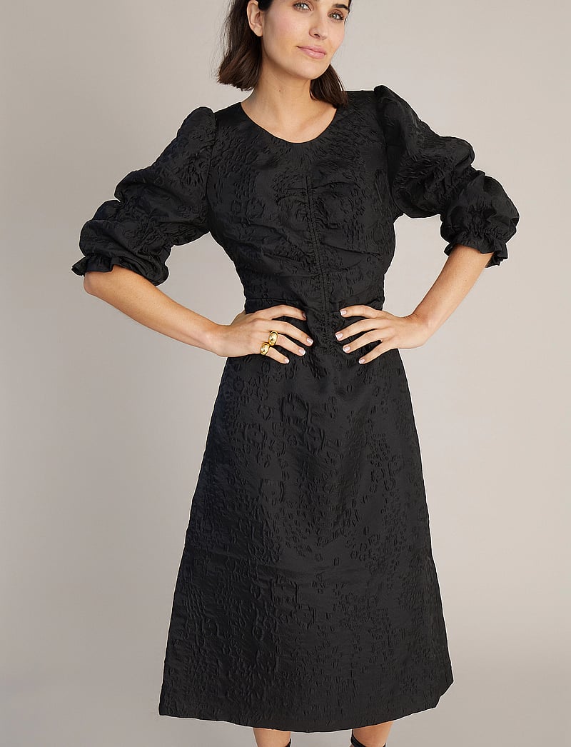 Munthe - DOLCINA - midikleider - black - 4