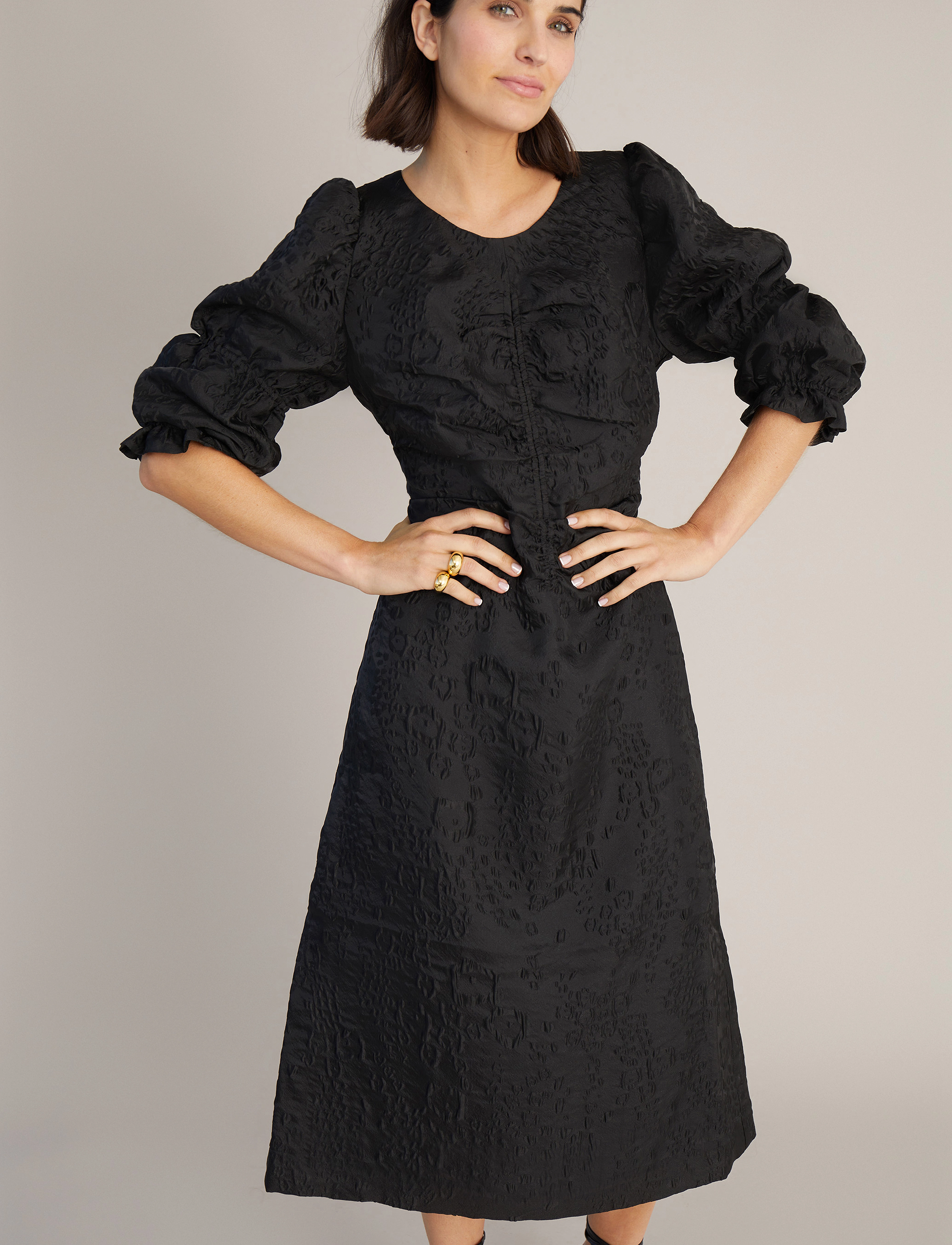 Munthe - DOLCINA - midiklänningar - black - 4