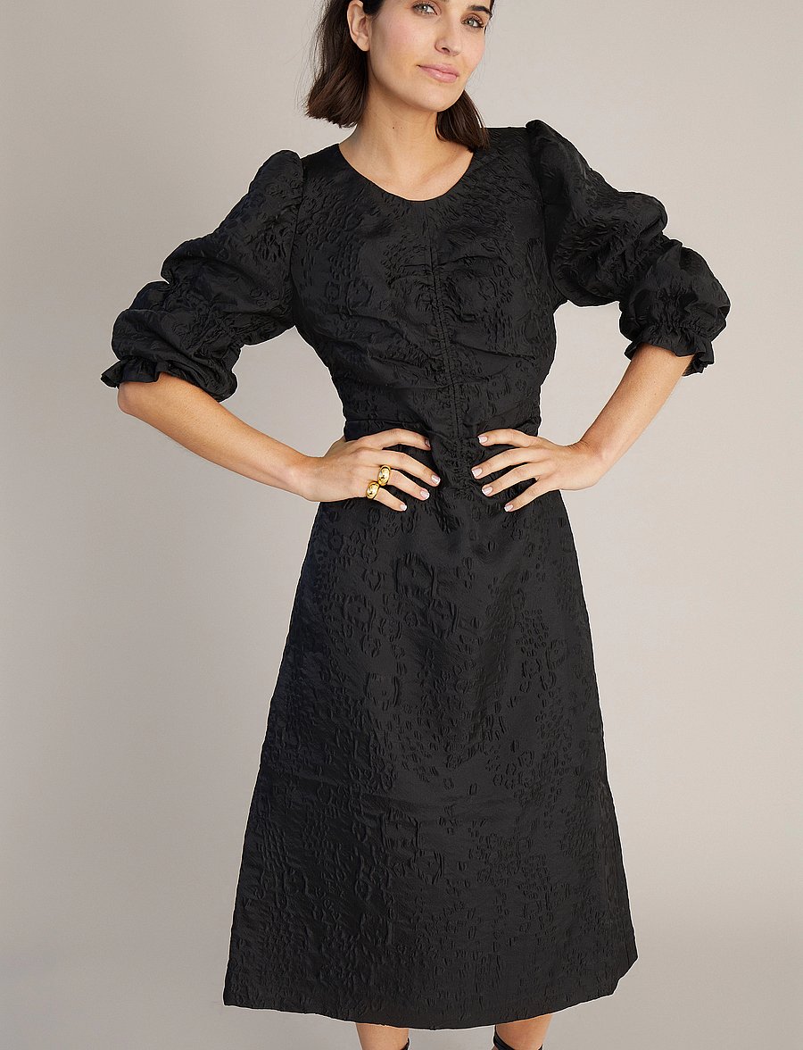 Munthe - DOLCINA - midikleider - black - 4