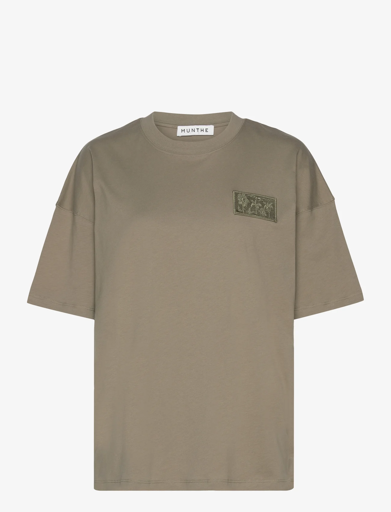 Munthe - GUROZO - t-shirts & tops - army - 0