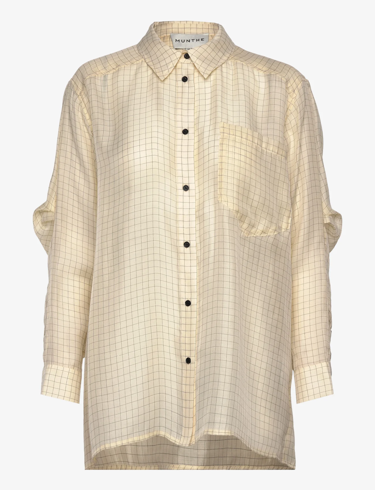 Munthe - EDAN - marškiniai ilgomis rankovėmis - creme - 0