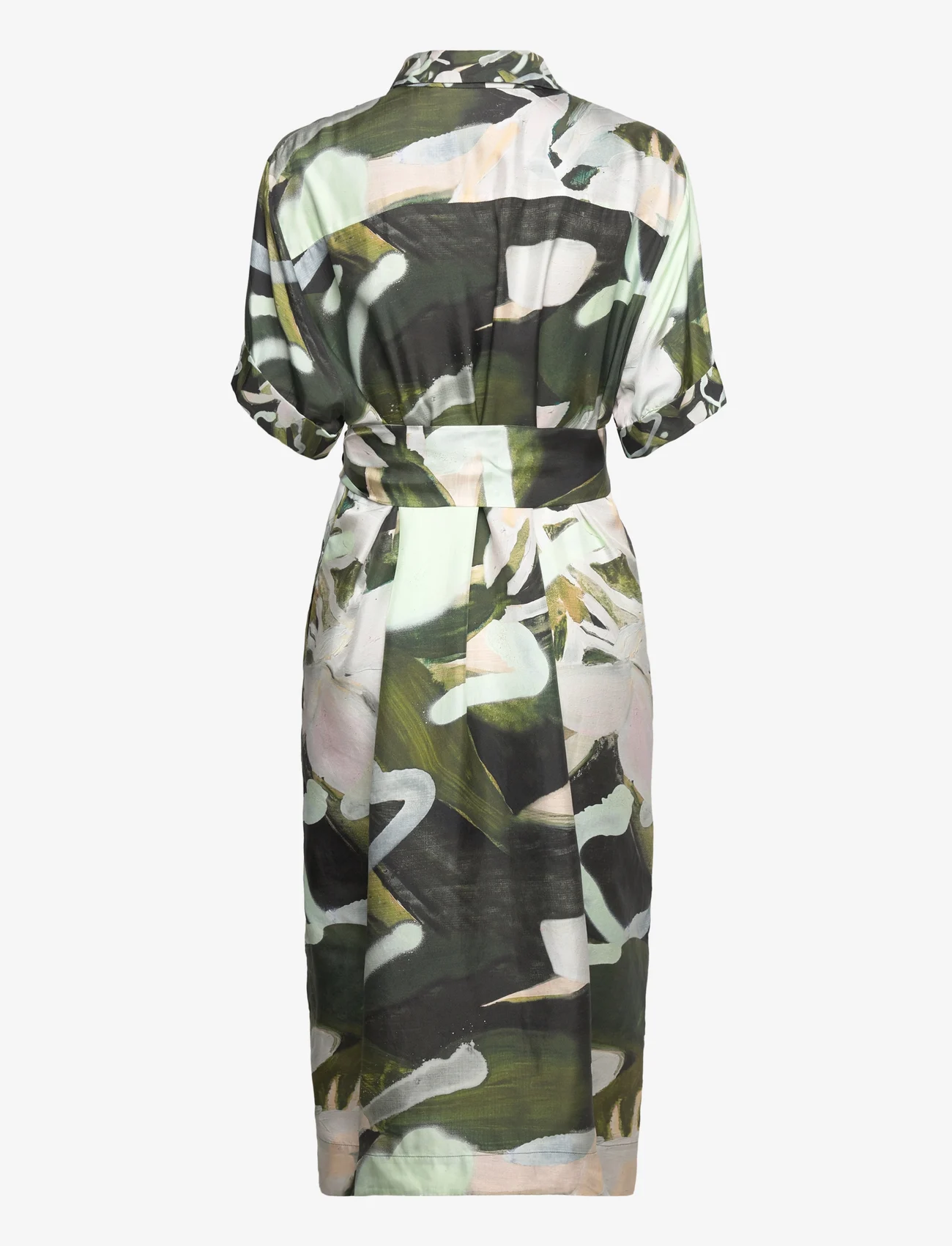 Munthe - ELLIOH - marškinių tipo suknelės - army - 1