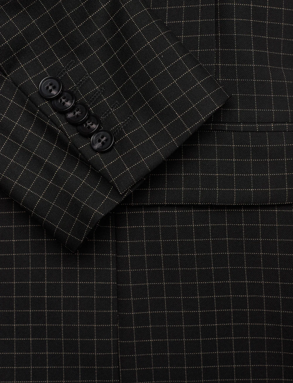 Munthe - EDDISON - dubbelknäppta kavajer - black - 3