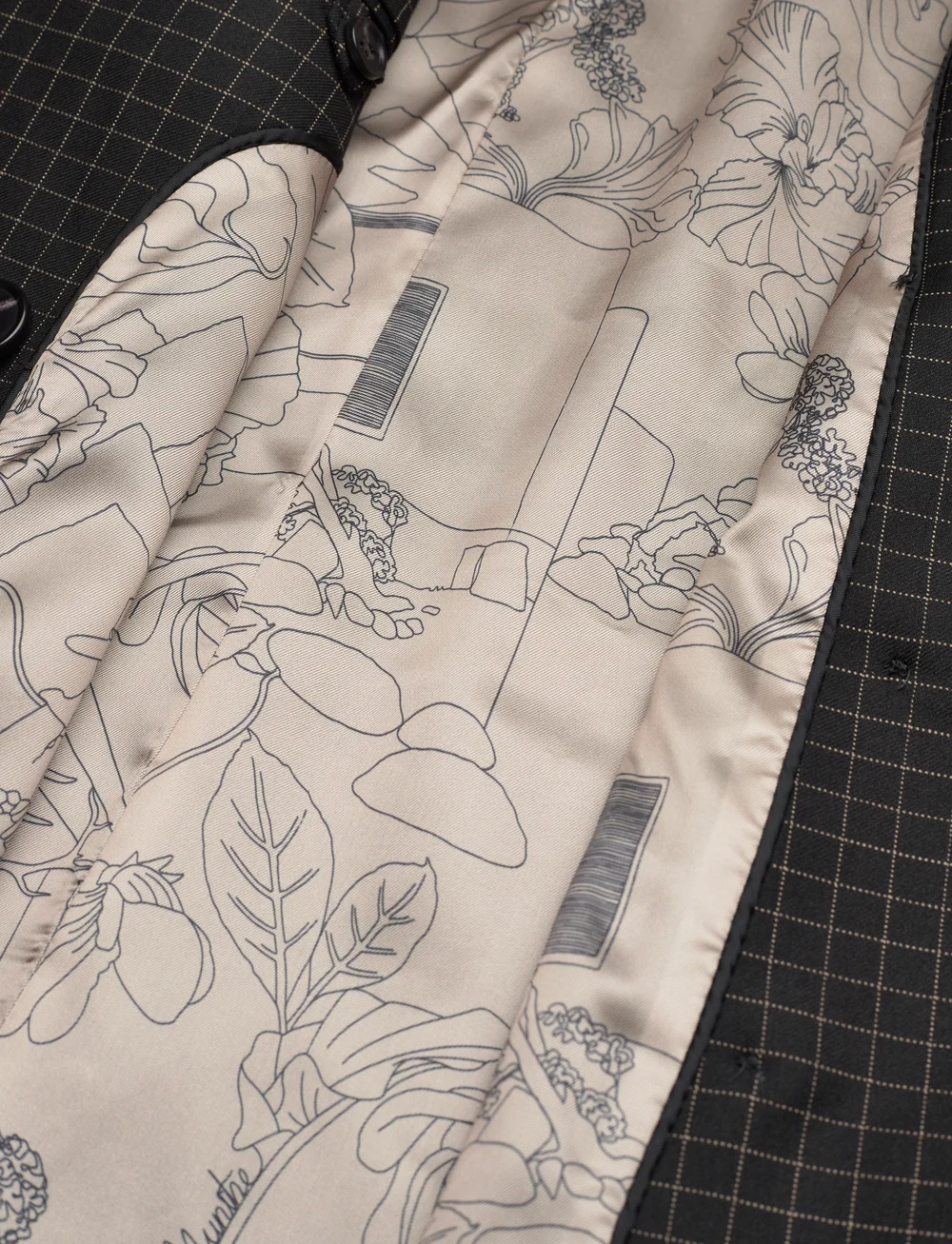 Munthe - EDDISON - dubbelknäppta kavajer - black - 4