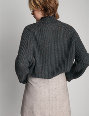 Munthe - ARISSA - megztiniai su aukšta apykakle - charcoal - 3