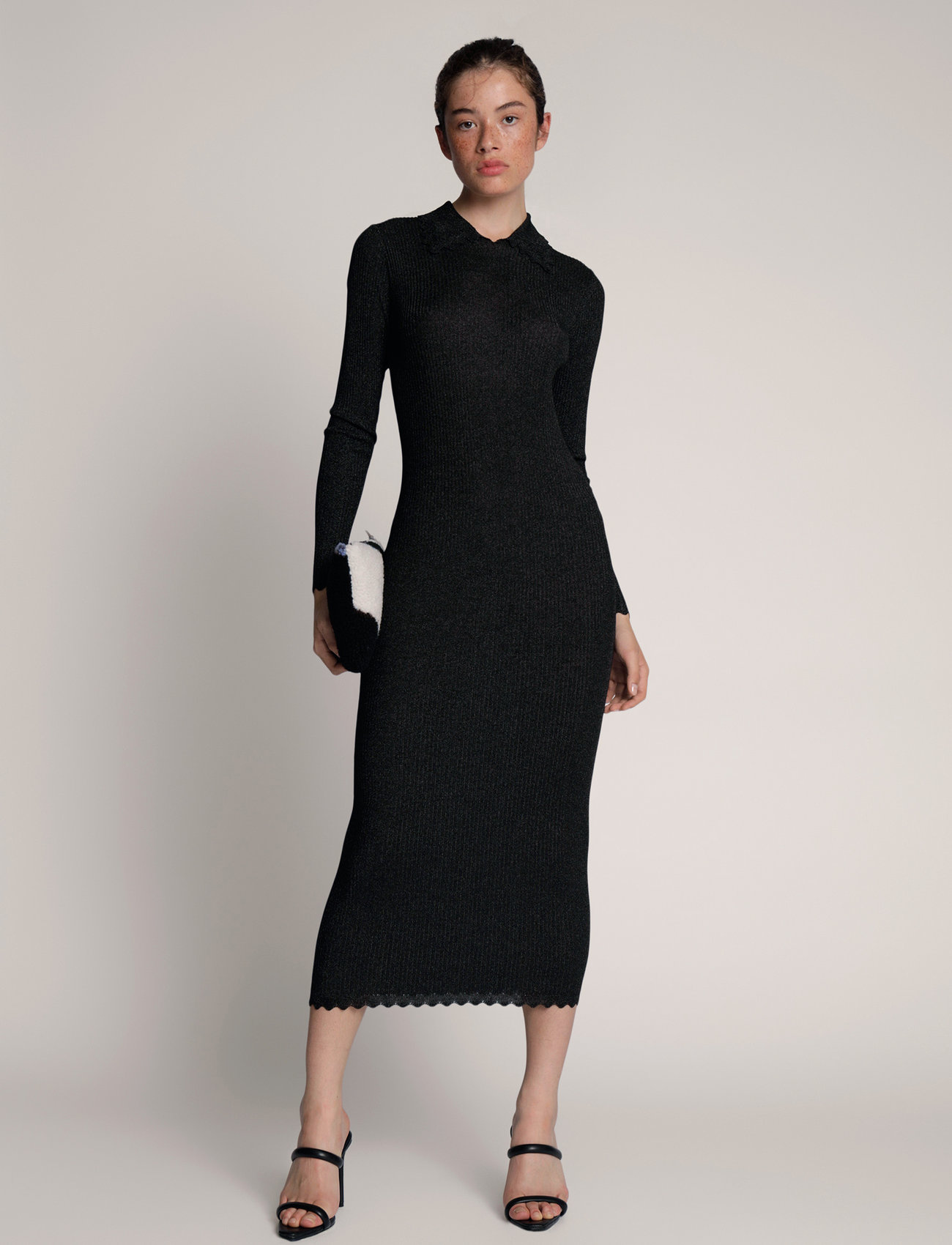 Munthe - ELISSA - knitted dresses - black - 0