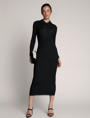 Munthe - ELISSA - knitted dresses - black - 0