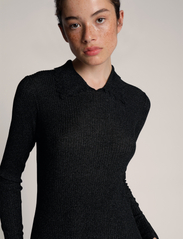 Munthe - ELISSA - knitted dresses - black - 4
