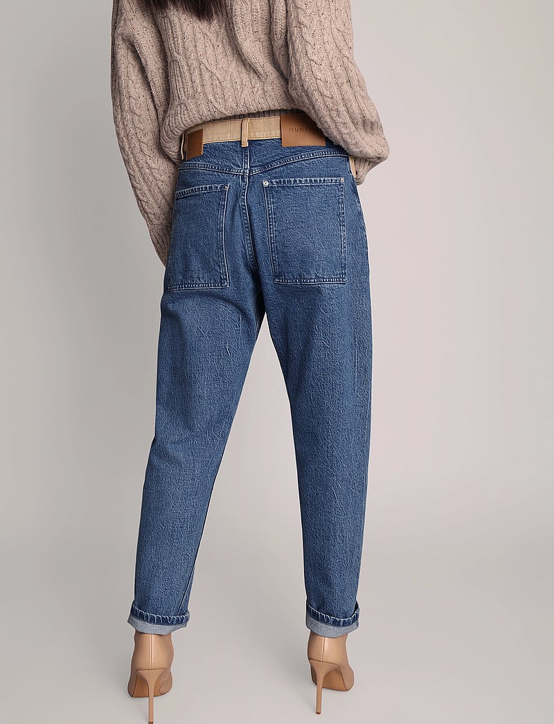 Munthe - LYNSAY - boyfriend jeans - blue - 3